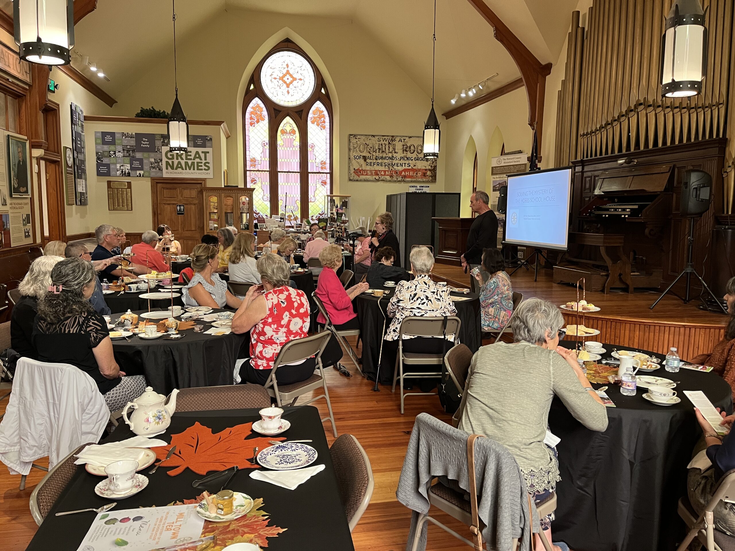 Attendees at the September 26, 2024 Mill Town Tea