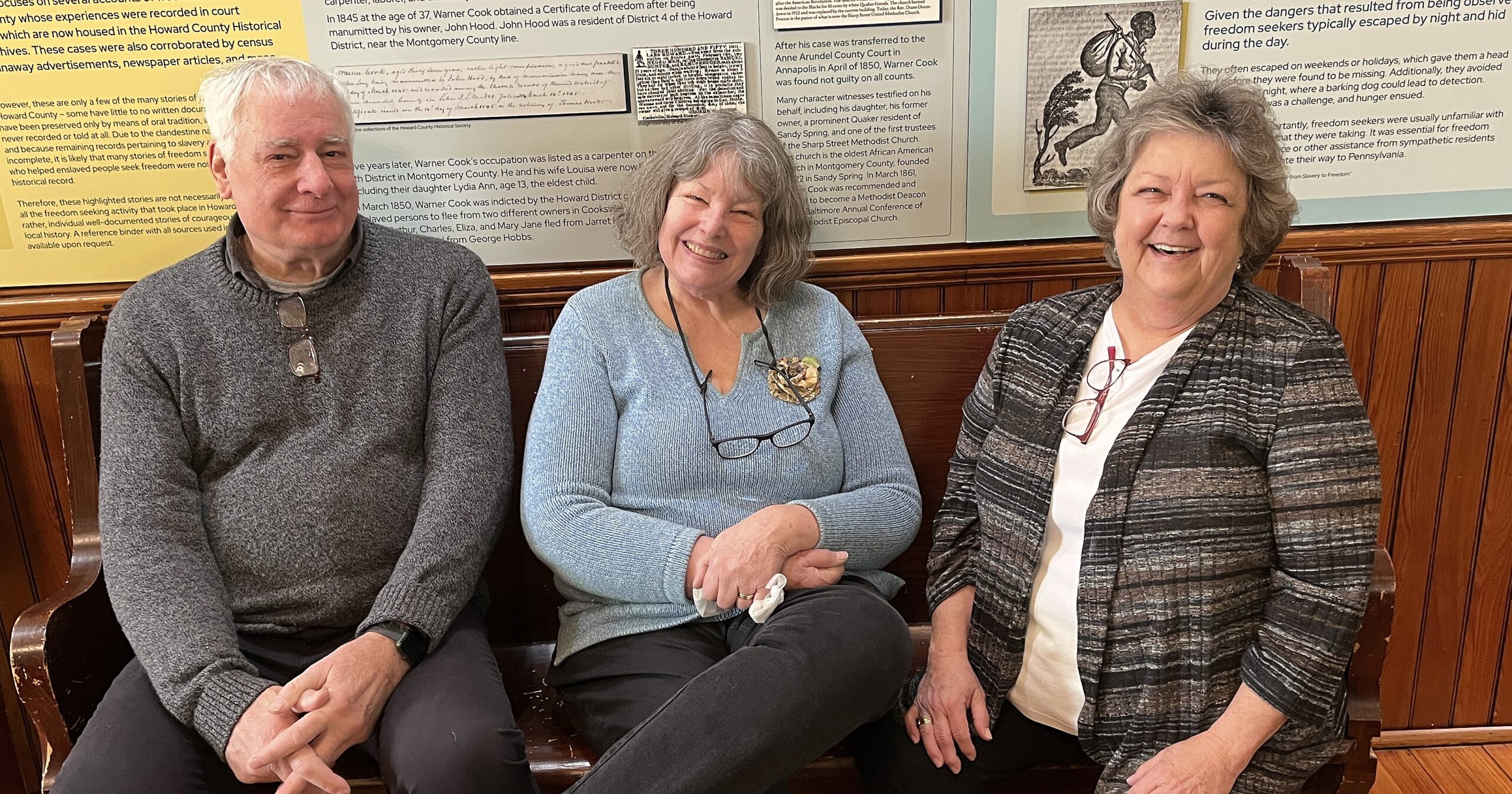 Hank Griffith, Karen Griffith and Xina Kojzar, your tea crew.
